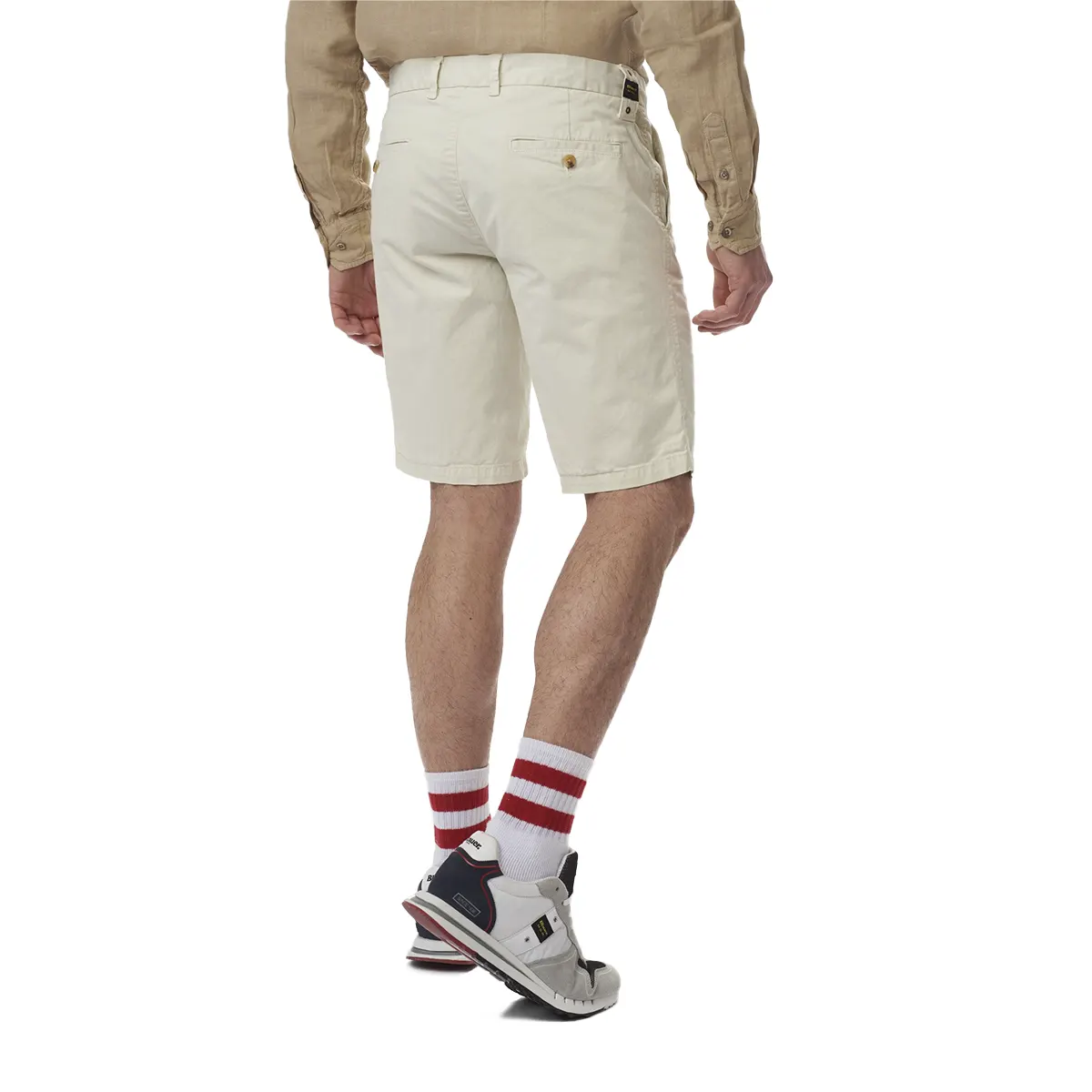 Bermuda Blauer In Gabardina