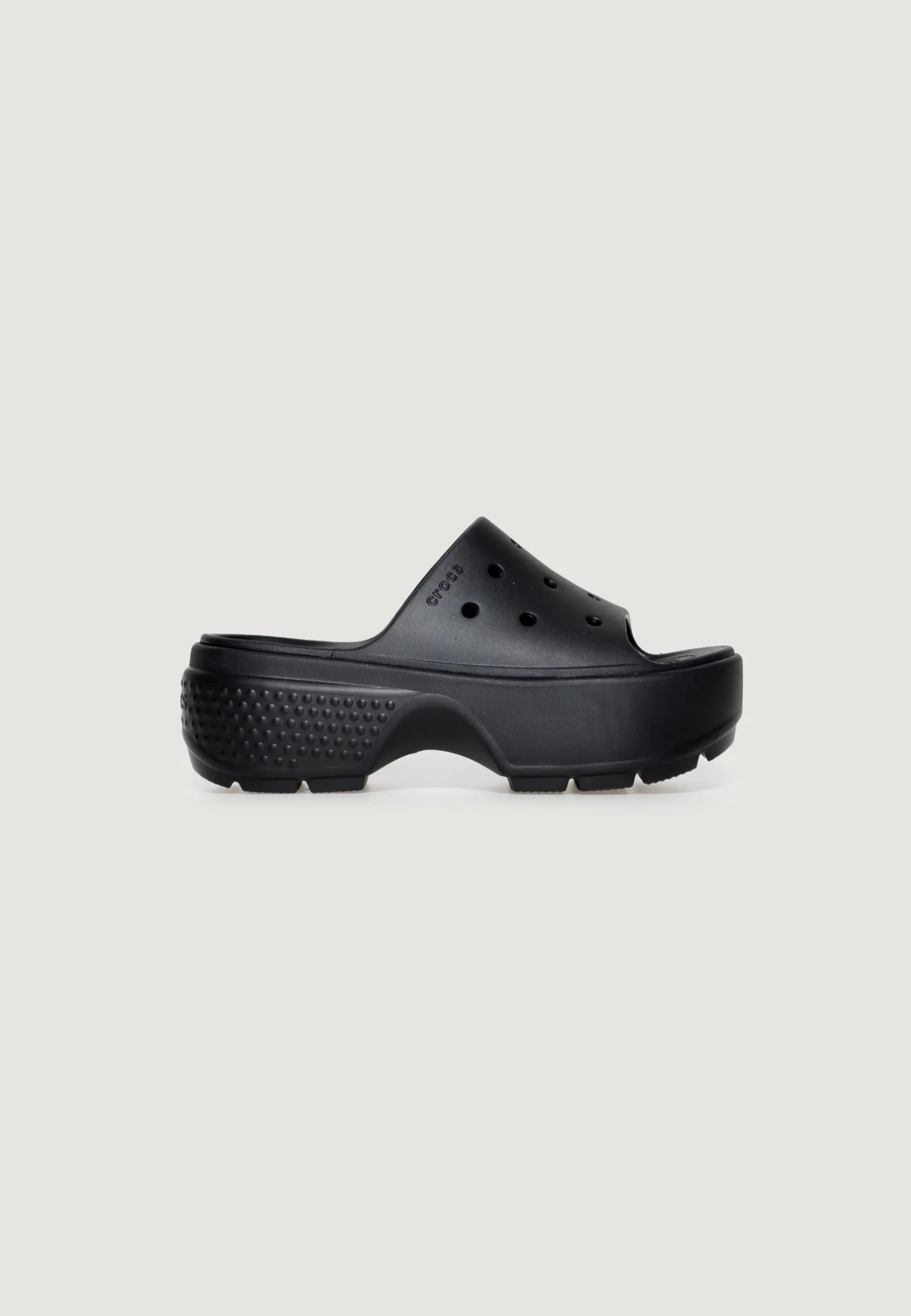 Ciabatte con fascia Crocs STOMP SLIDE Nero