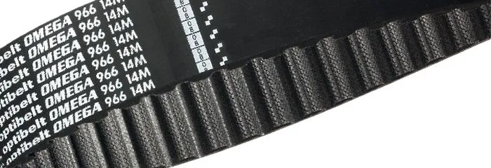 Cinghia sincrona OPTIBELT, 150 denti, passo 5mm, dimensioni 750mm x 25mm, in Gomma