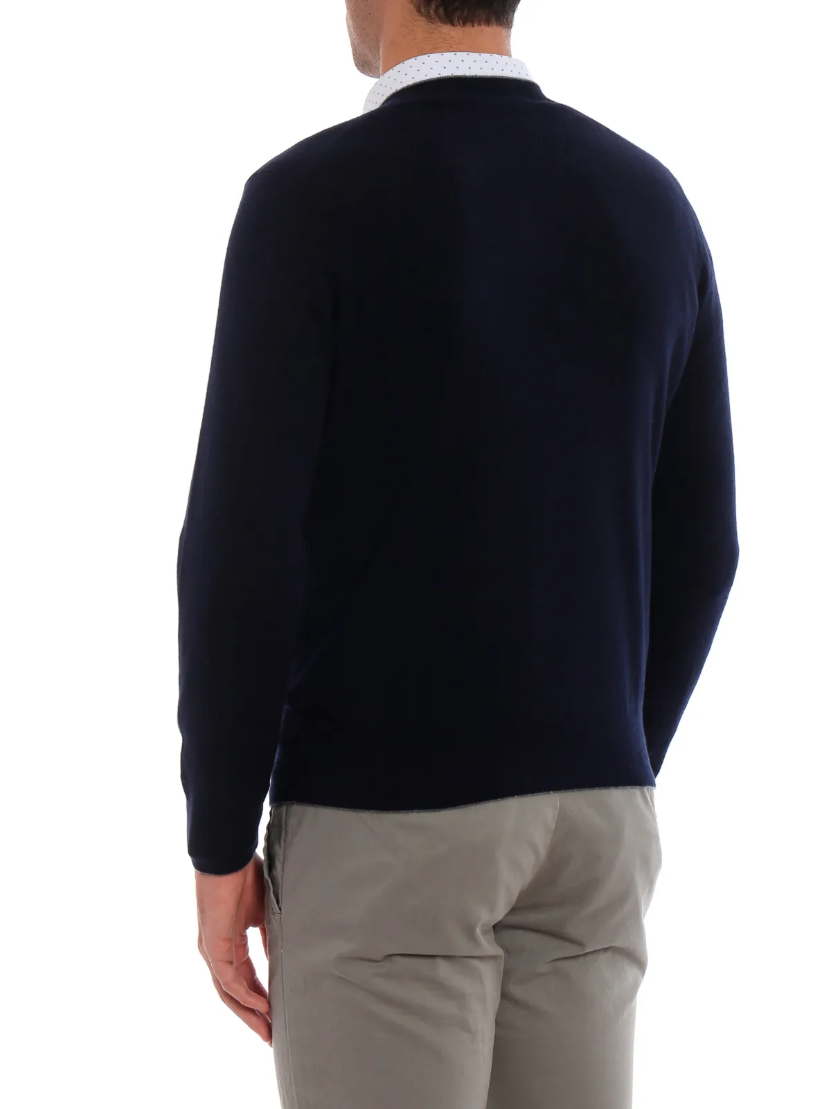 CRUCIANI ---------- Pullover Cashmere Uomo Scollo a V ---------