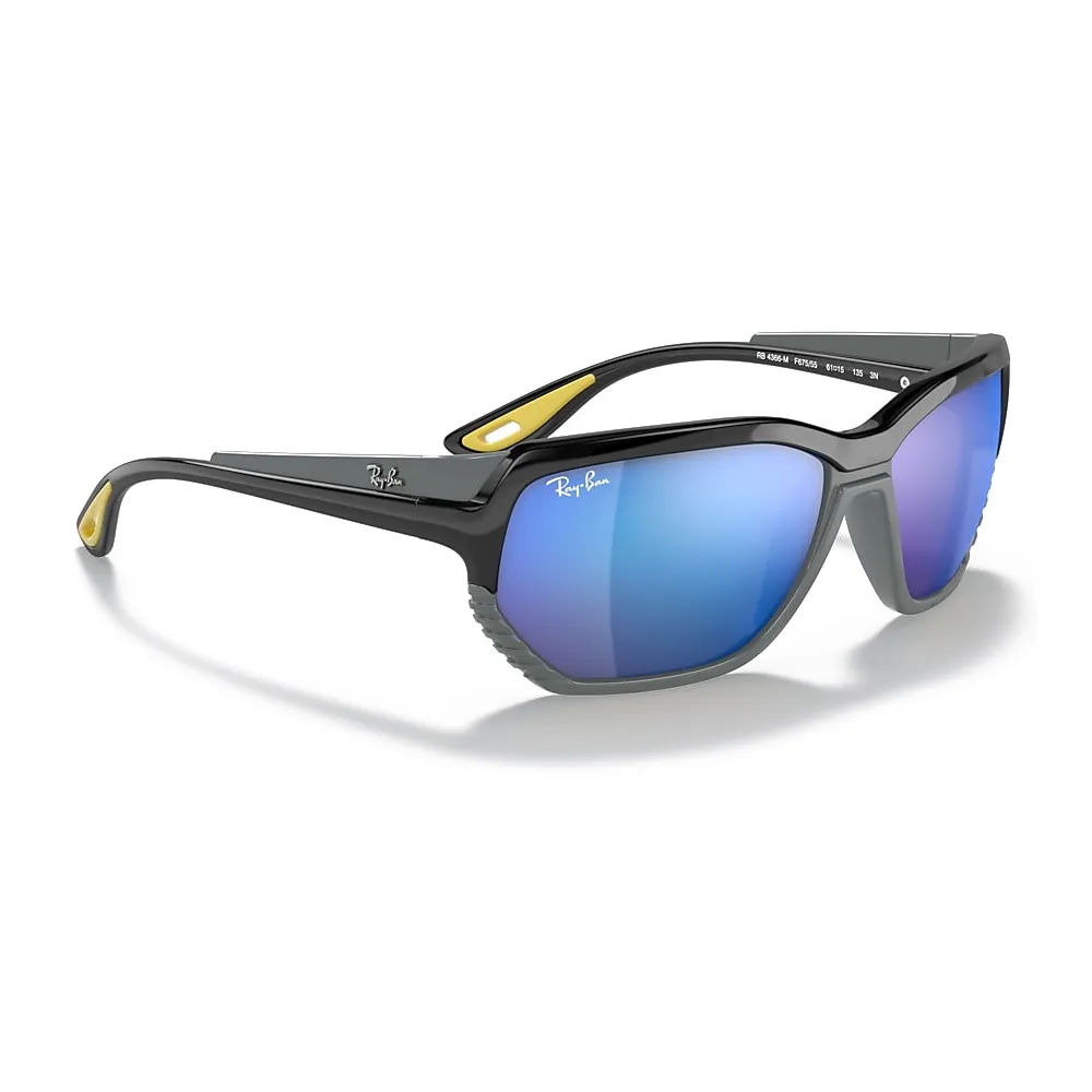 Ferrari - Ray-Ban - RB4366M F67555 61-15 - Official Original Scuderia New Collection - Occhiali da Sole - Eyewear