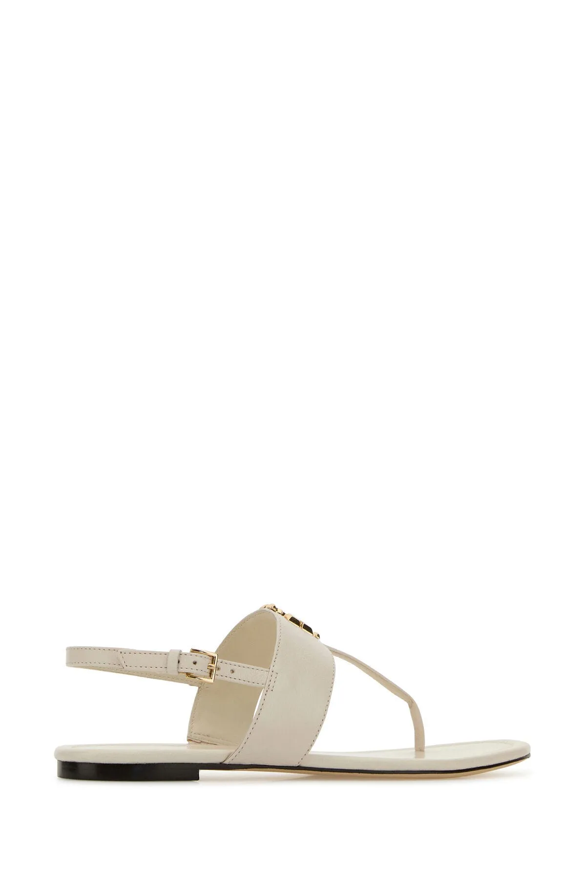 Ivory leather Eleanor thong sandals    