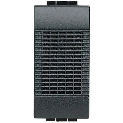Living Light Ronzatore 230V 12VA 80dB Antracite - BTICINO L4356/230 