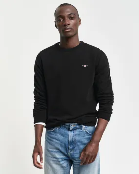 Maglia girocollo in finissima lana d’agnello    