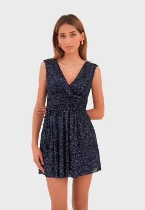 New York dress navy