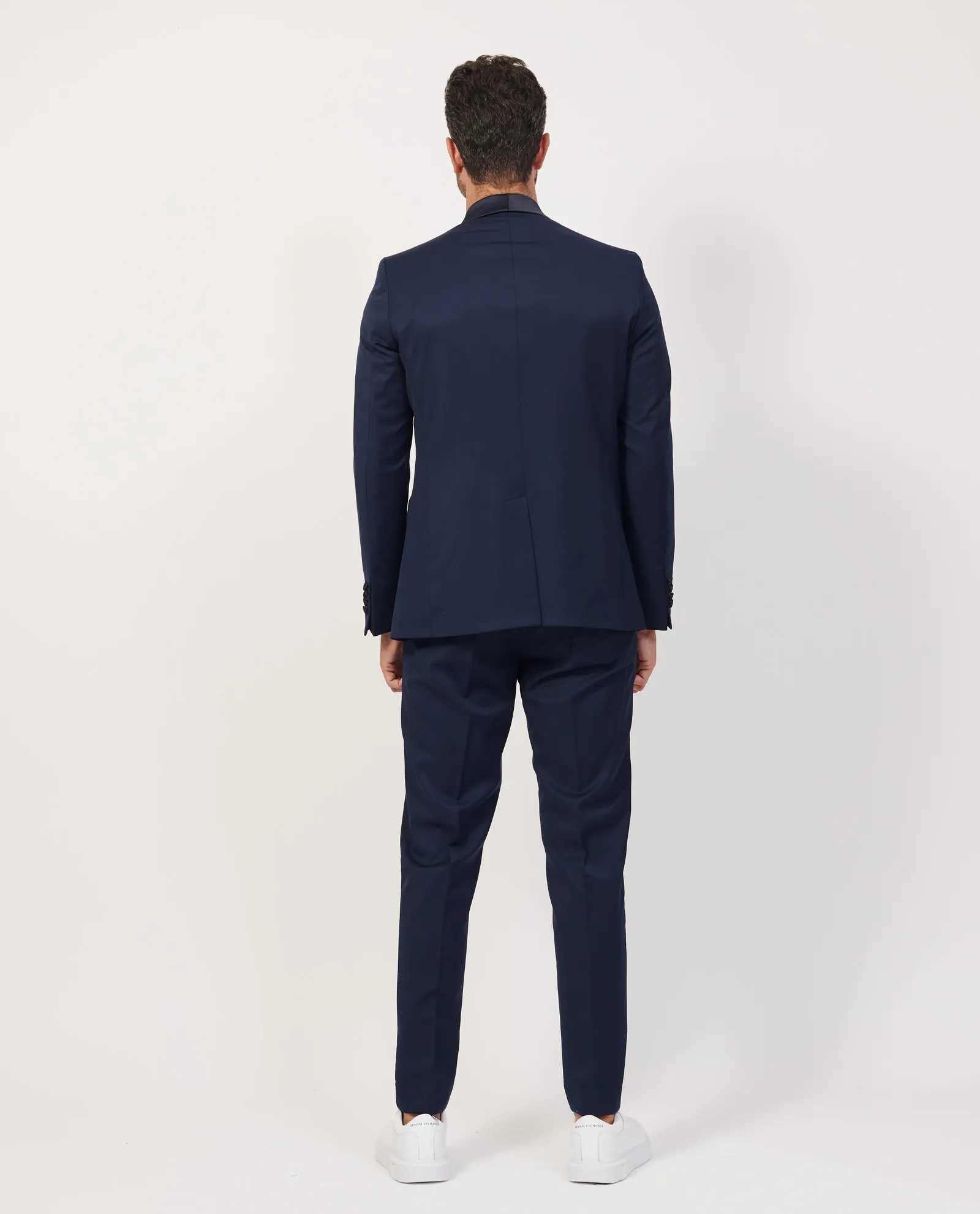 OutletMULISH      Smoking blu uomo Mulish in misto lana