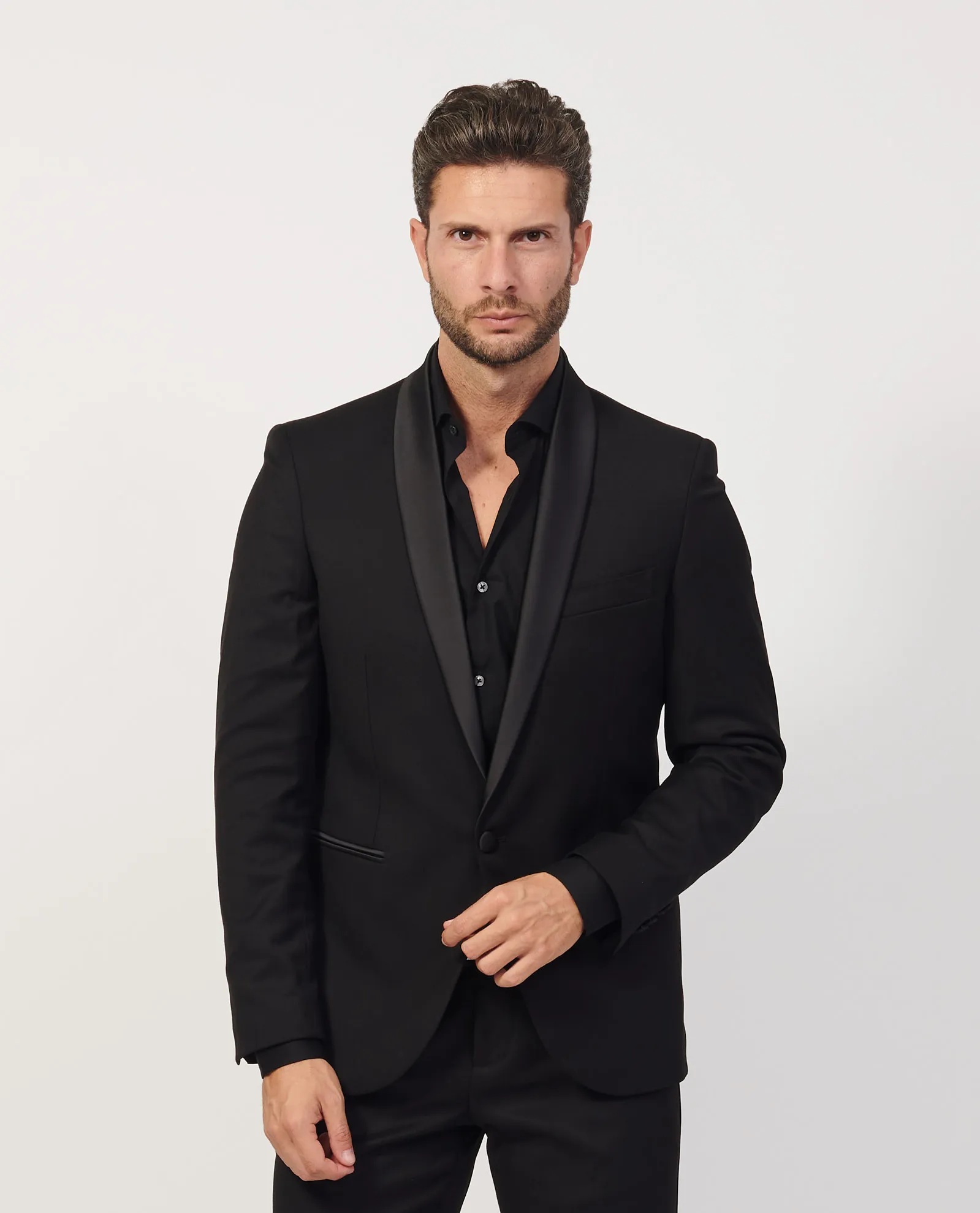 OutletMULISH      Smoking nero di Mulish con tasche a filo