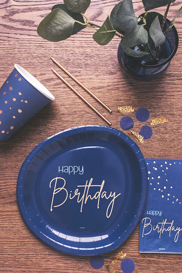 Palloncino 18° compleanno blu