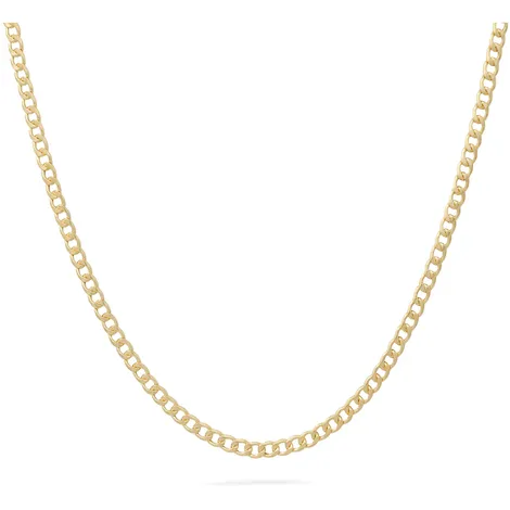 SARNIORO Collana uomo a catena grumetta in oro giallo 18Kt