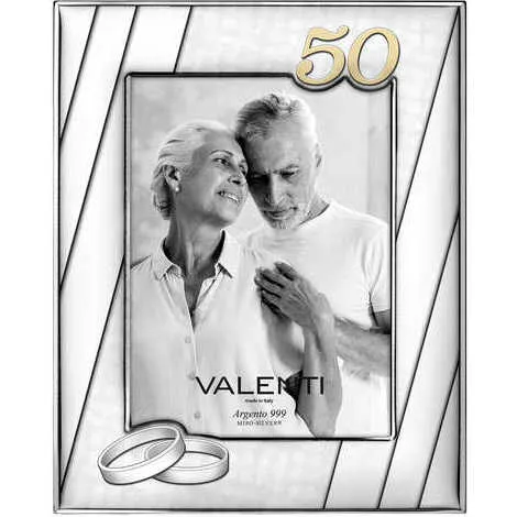 VALENTI Cornice 18x24 anniversario 50°